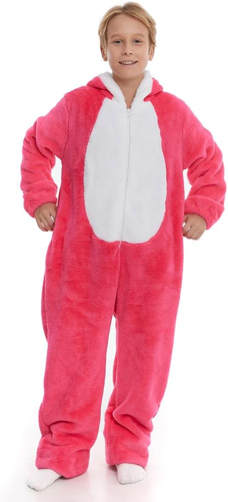 HSCTEK Child Luxury Double-sided Flannel Shark Onesies with Hoodie(One set for single one) - Image 2