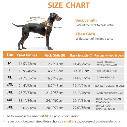 KONVINIT Hunde Pulli Fleece Hunde Pullover mit Zweifarbig Design - für große Rassen - Atmungsaktiv & Bequem - Leicht An-/Ausziehbar