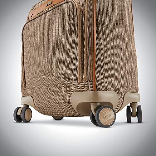 Hartmann Deluxe Underseat Carry On Spinner, Terracotta Herringbone, One Size