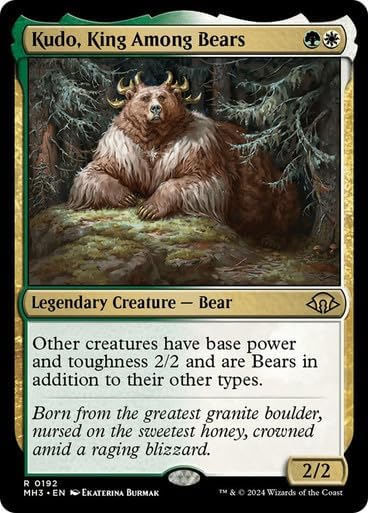 Generic Kudo, King Among Bears (192) MTG