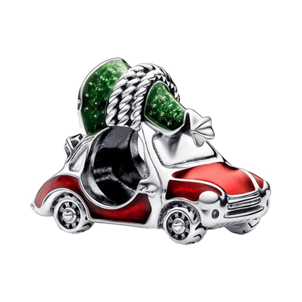 TAORUILove You Family Vampire Winged Heart Princess Jasmine Padlock Air Balloon Lamp Firefly Mermaid Ariel Charm for Women Bracelets Necklaces in 925 Sterling Silver,Mother's Day Birthday Christmas