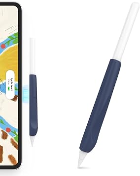 NIUTRENDZ Silicone Grips for Apple Pencil Midnight Blue, Apple Pencil Pro&2nd&USB-C
