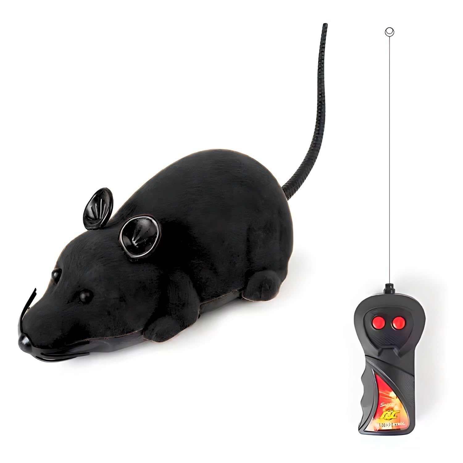 PETS EMPIRE Wireless Remote Control Rat Mouse Toy for Cats, Dogs & Puppies - Black (Without Battery) (B0DHHBZ3JV) Amazon Price History, Amazon Price Tracker