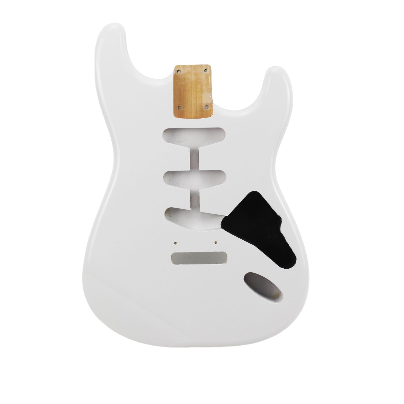 AAAAA White Electric Guitar Body Alder Strat Style SSS DIY Guitar Body Master Handmade and CNC Made High-end Electric Guitar Body
