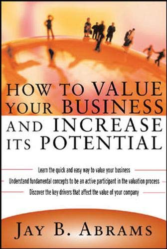 Buy How to Value Your Business and Increase Its Potential — BookShops.in
