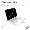 HP 14 Business Laptop, Microsoft Office 365 with Copilot AI & 1TB OneDrive, 16GB RAM 320GB Storage (256GB SSD+64GB eMMC), Dual-Core Intel Processor, Win 11, PLUSERA Earphones, Rose GoldBest Value