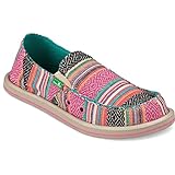 Sanuk Kids Donna Girls Slip On (Toddler/Little Kid/Big Kid), Purple, 13 M US Little Kid