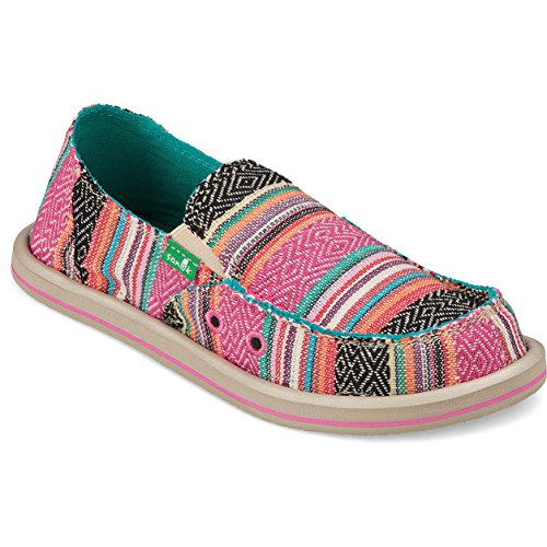 Sanuk Kids Donna Girls Slip On (Toddler/Little Kid/Big Kid), Purple, 13 M US Little Kid