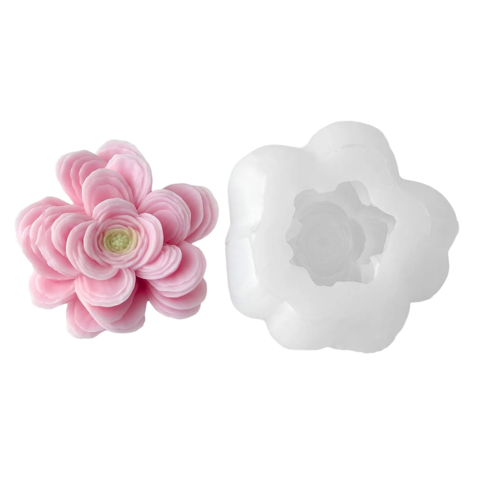 Kalttoy Detailed Silicone for Crystal Flower Decorations Crafting Soap Projects Craft