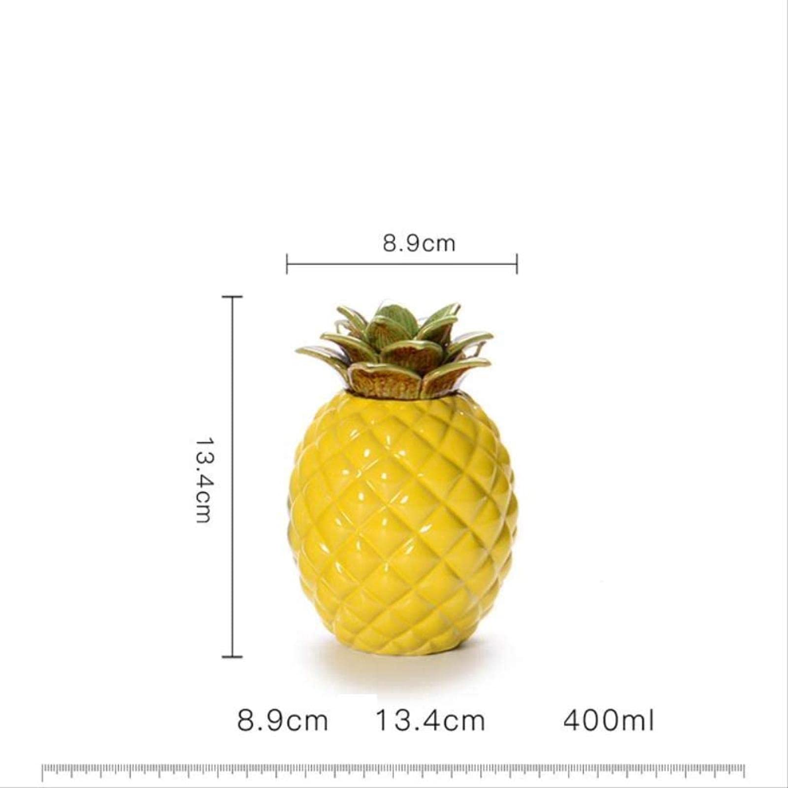 Keramik Teedose Stil Vorratsgläser Teedosen Dosen 1 Stück Ananas Teedosen Gewürzdose Zubehör Teeblatt Chinesischer Stil