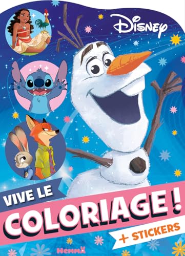 Vive le coloriage ! – Livre coloriage avec stickers – Livre de coloriage avec stickers 4 ans - Livre coloriage avec stickers Disney - Livre coloriage avec...