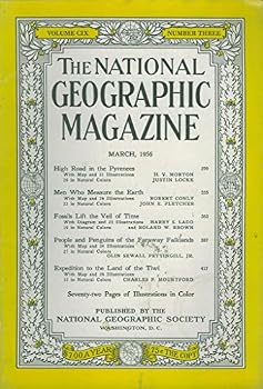 Paperback National Geographic Magazine, March 1956, Volume Cix, Number Three Book