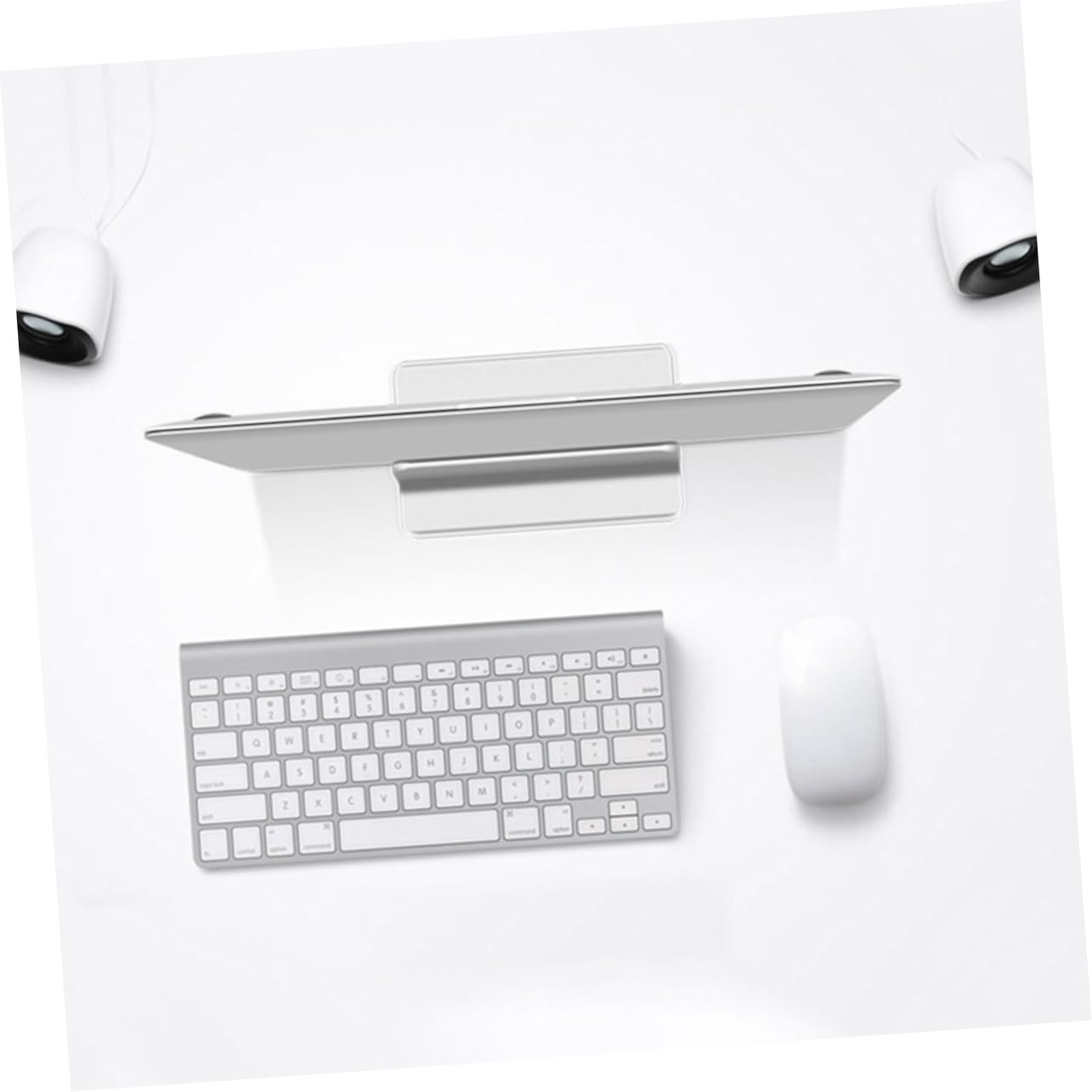 Argento Supporto Verticale in Lega di Alluminio Regolabile Laptop