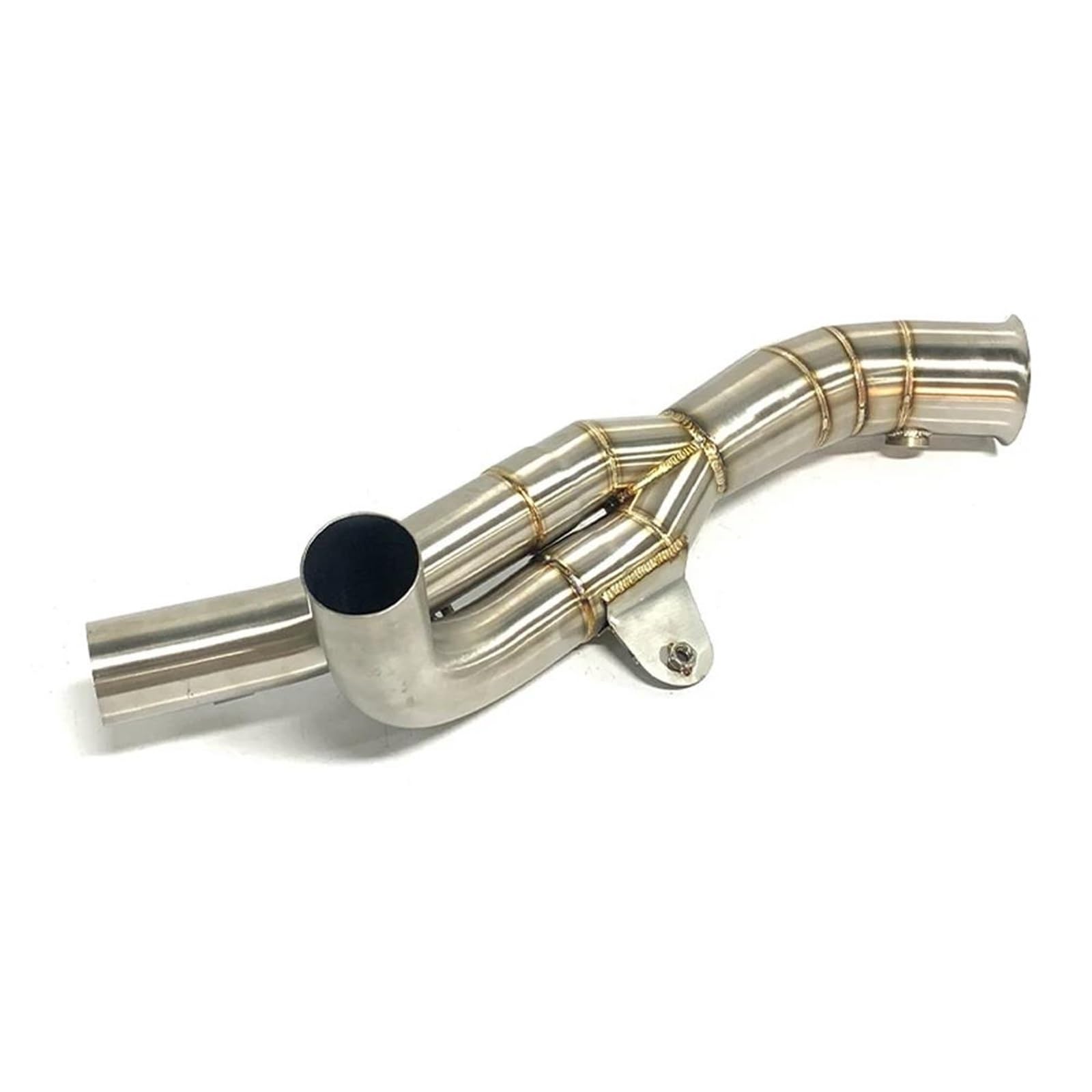 Tubo Di Scarico Centrale Escape Per Moto Silenziatore Tubo Di Scarico Decat Per Y&amaha R1 2009 2010 2011 2012 2013 2014 In Acciaio Inox