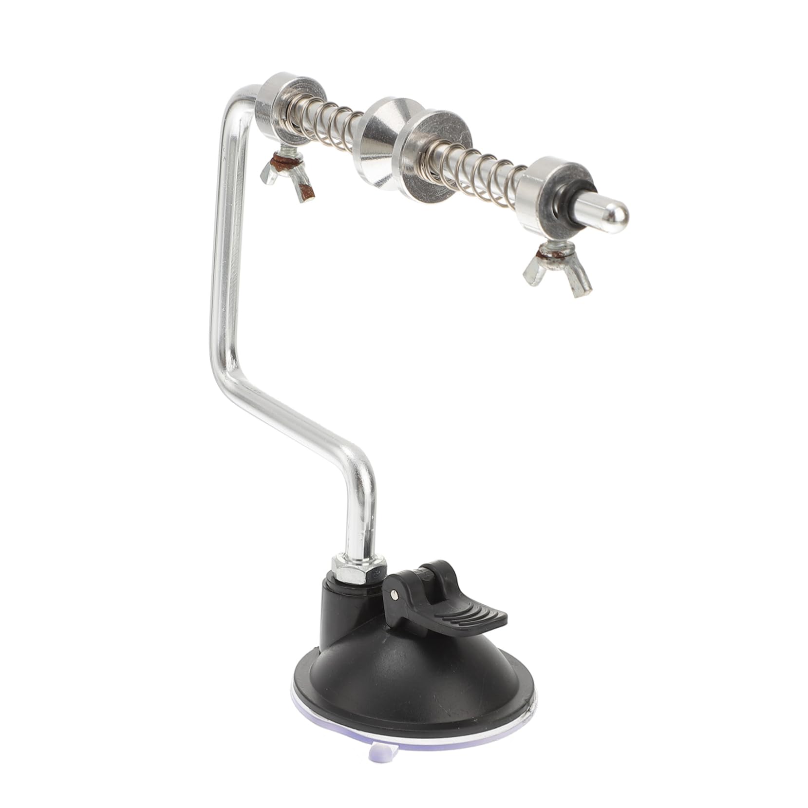 Yardwe Fishing Line Winder with Suction Cup Compact and Lightweight Spooling Tool for Management Prevents Twist for Sea and Carp Fishing Random Color