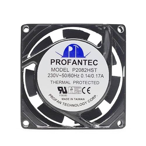PROFANTEC P2082HST 230VAC 8CM 8025 Silent Axial Fan