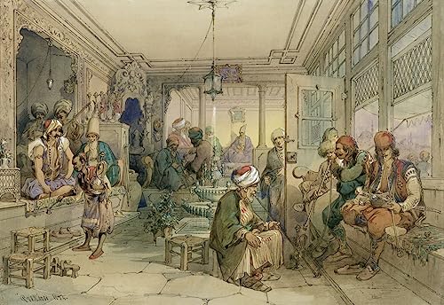 Affiche Constantinople Amadeo Preziosi pour voyageur