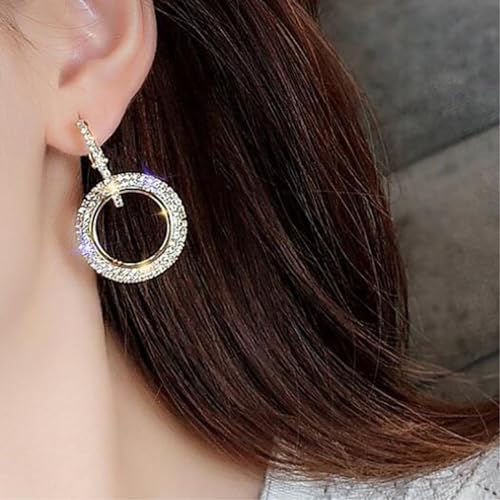 Sparkle Gorgeous Hoop Earrings Diamond Earrings Dangle 110711282