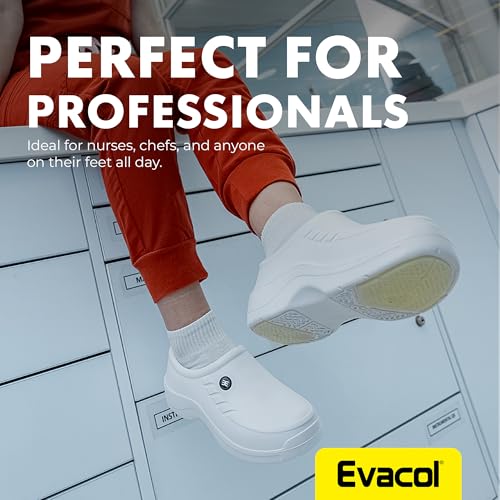 Non Slip Shoes for Men - Slip On Clogs, Comfortable Work Shoes3