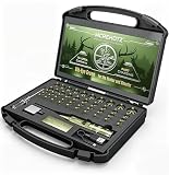 MCREHOTZ High-Performance Rechargeable Laser Bore Sight Kit - Green Bore Sighter with 50 Adapters for .17 to 12GA Precision Optic Zeroing | Save Ammo | Weather Resistant | Premium Hunter Gift