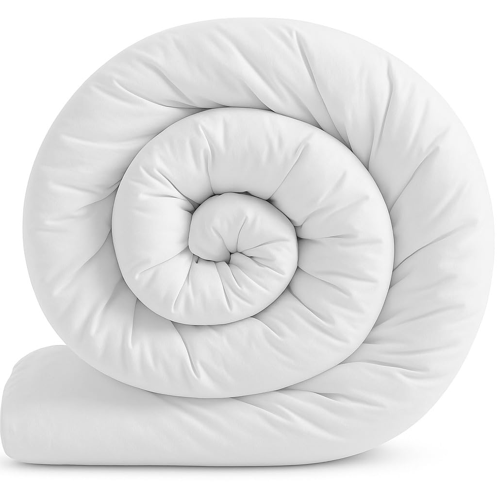 Double Duvet 16.5 Tog Winter Warm Thick Quilt Soft Anti Allergy UK Made Hollowfibre Fillin...