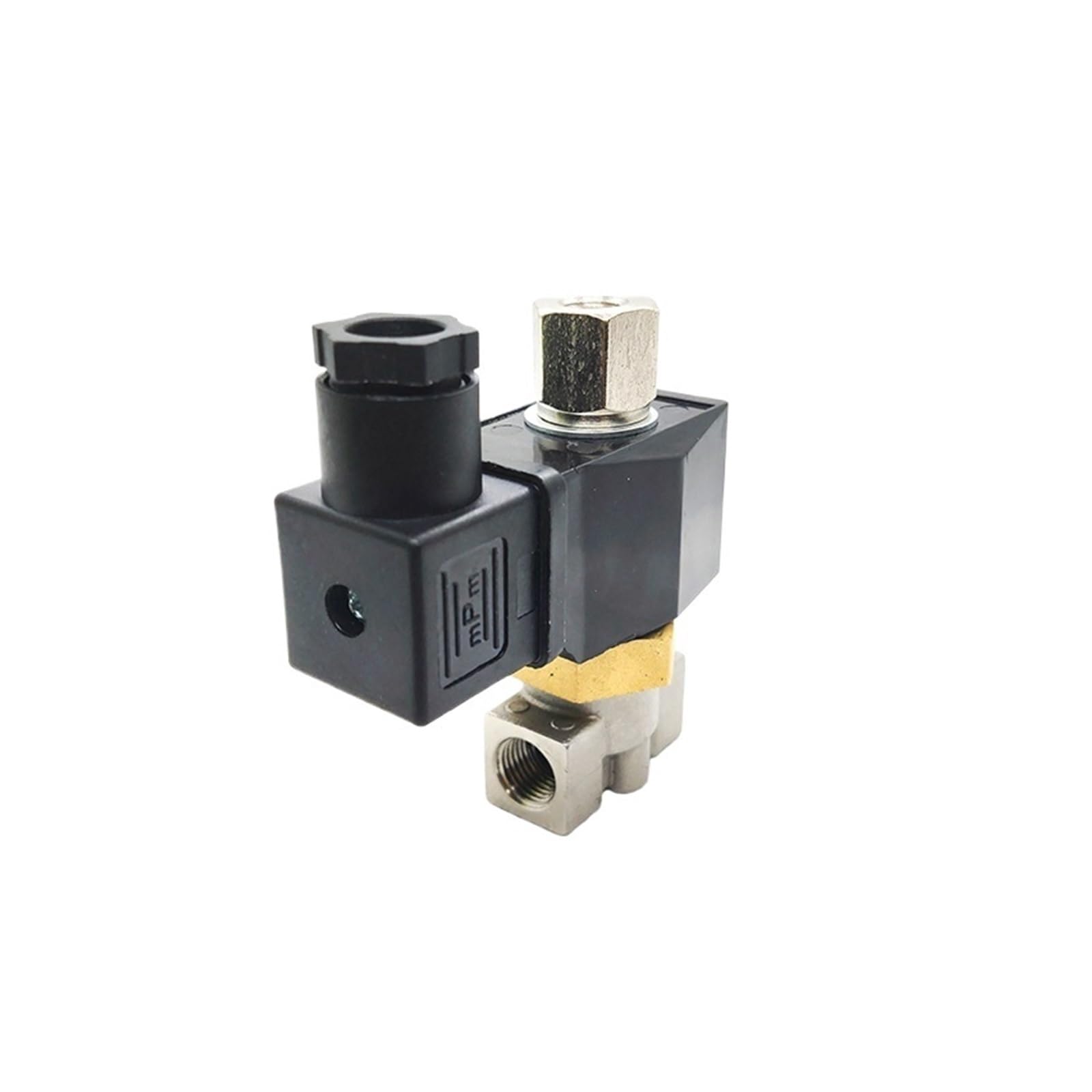 Elettrovalvola a solenoide for acido oleoso a 2 vie con corpo in acciaio inossidabile normalmente aperto da 1/4" AC220 DC12V(220)