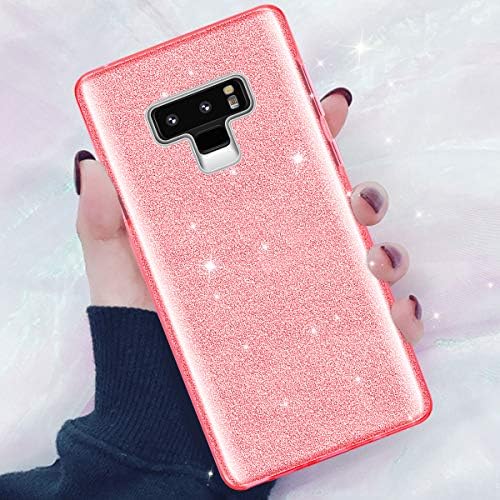 iPhone 8 Case, Daupin Cute Bling Glitter iPhone 7 Case Luxury Cool Sparkle Colorful Slim iPhone 8 Protective Phone Case for Women Girls (Silver)