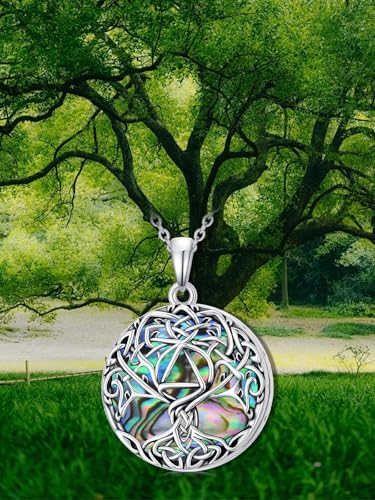 WINNICACA Urn Necklaces for Ashes 925 Sterling Silver Tree of Life Ash Necklace Cremation Jewelry Urn Pendants for Women Memorial Gifts for Birthday Christmas Funeral2