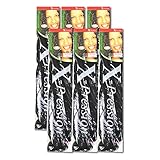 MULTI PACK DEAL - Outre Premium Xpression Braiding Hair - Braid Hair - Synthetic Hair - Braids - Hair Extensions for Braiding (6 Pack, 1B)