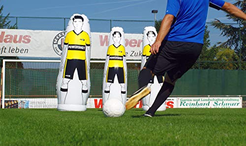 POWERSHOT Trainingsdummy aus Weich-PVC für Fußball, Handball, Basketball - aufblasbar - 3 Größen - AIR Dummy (205cm)