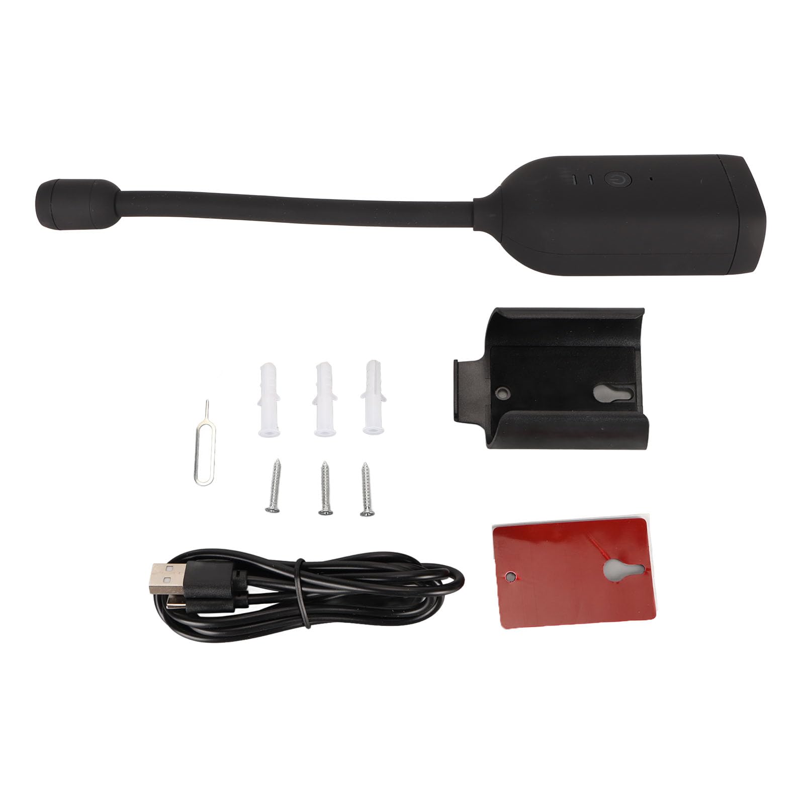 Mini Cámara Oculta, Cámara de Seguridad WiFi 1080P con Lente Panorámica de 360 ​​Grados, Intercomunicador Bidireccional, Cámara Interior Inalámbrica