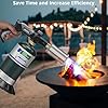 Sondiko Powerful Grill & Cooking Propane Torch L8010 with Gas Cylinder Stand Base, Sous Vide, Campfire Starter, Adjustable Wood Torch Burner for Searing Steak, BBQ, Welding (Propane Tank Not Included) #5