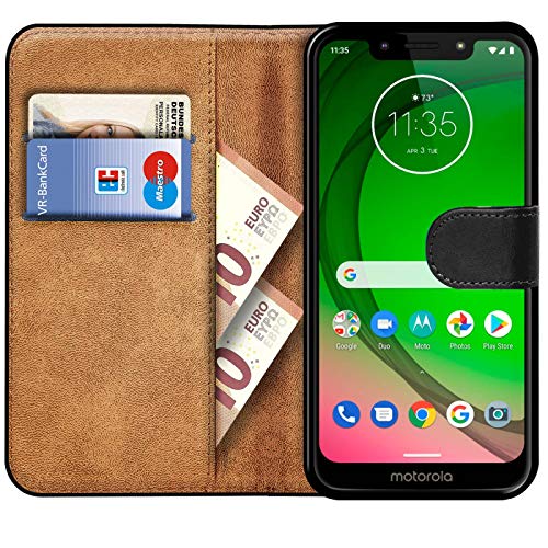 Verco Wallet Case for Motorola Moto G7 Play Book Cover with Magnetic Closure compatible with Motorola Moto G7 Play Flip Case with Card Slots Faux Leather - Image 2