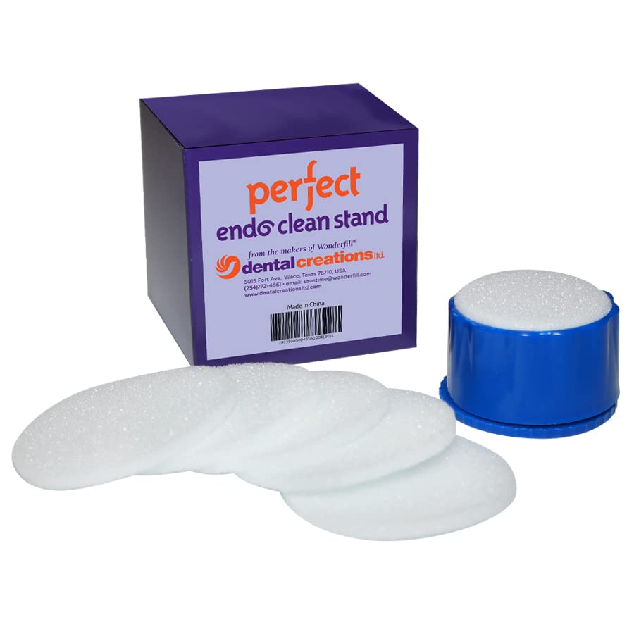 Dental Creations Perfect Endo Clean Stand with 5 Sponges