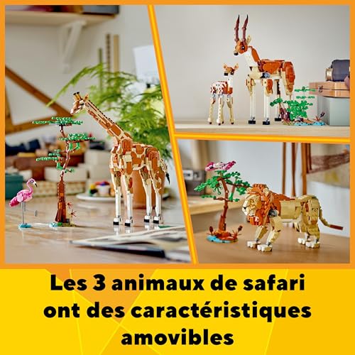 Lego Creator Les Animaux Sauvages Du Safari 31150 Lego - vue 8