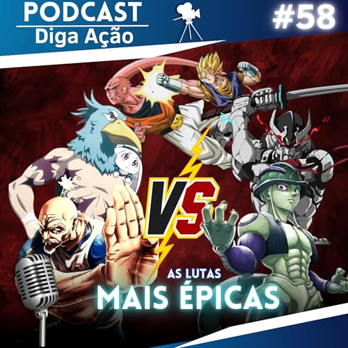 Page de couverture de #58- As Lutas mais épicas dos Animes!!