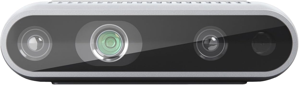 Intel RealSense Depth Camera D435i, Silver, 1080p Video Capture Resolution (82635D435IDK5P)