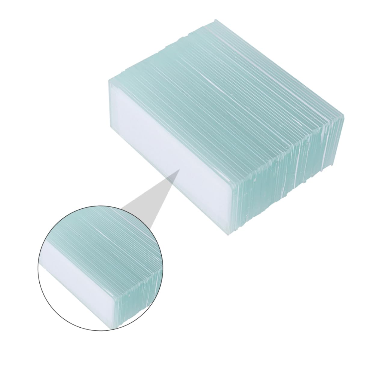 Microscope Slide Kit 450 Pezzi Vetro Pre-cleaned Slide | Slides And Cover Glasses, Blank Coverslip, Decorazioni Scuola, Vetrini Microscopio Preparati per Home-school