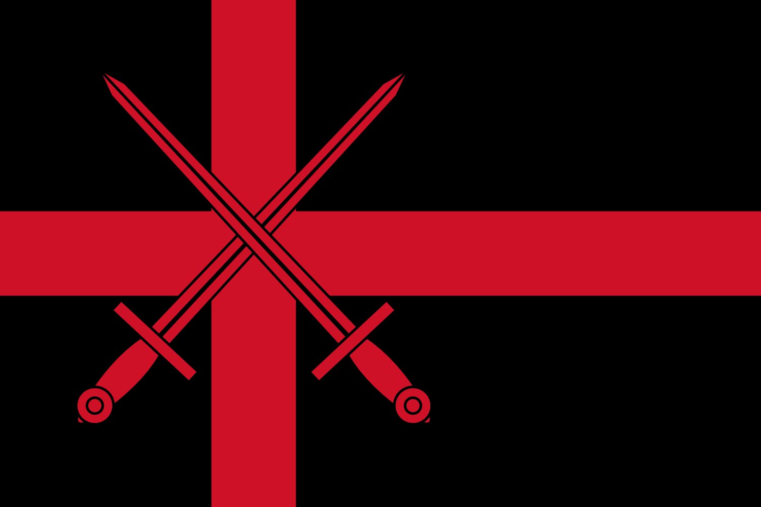 Drapeau Large Chosenya 90x150cm pour décoration extérieure