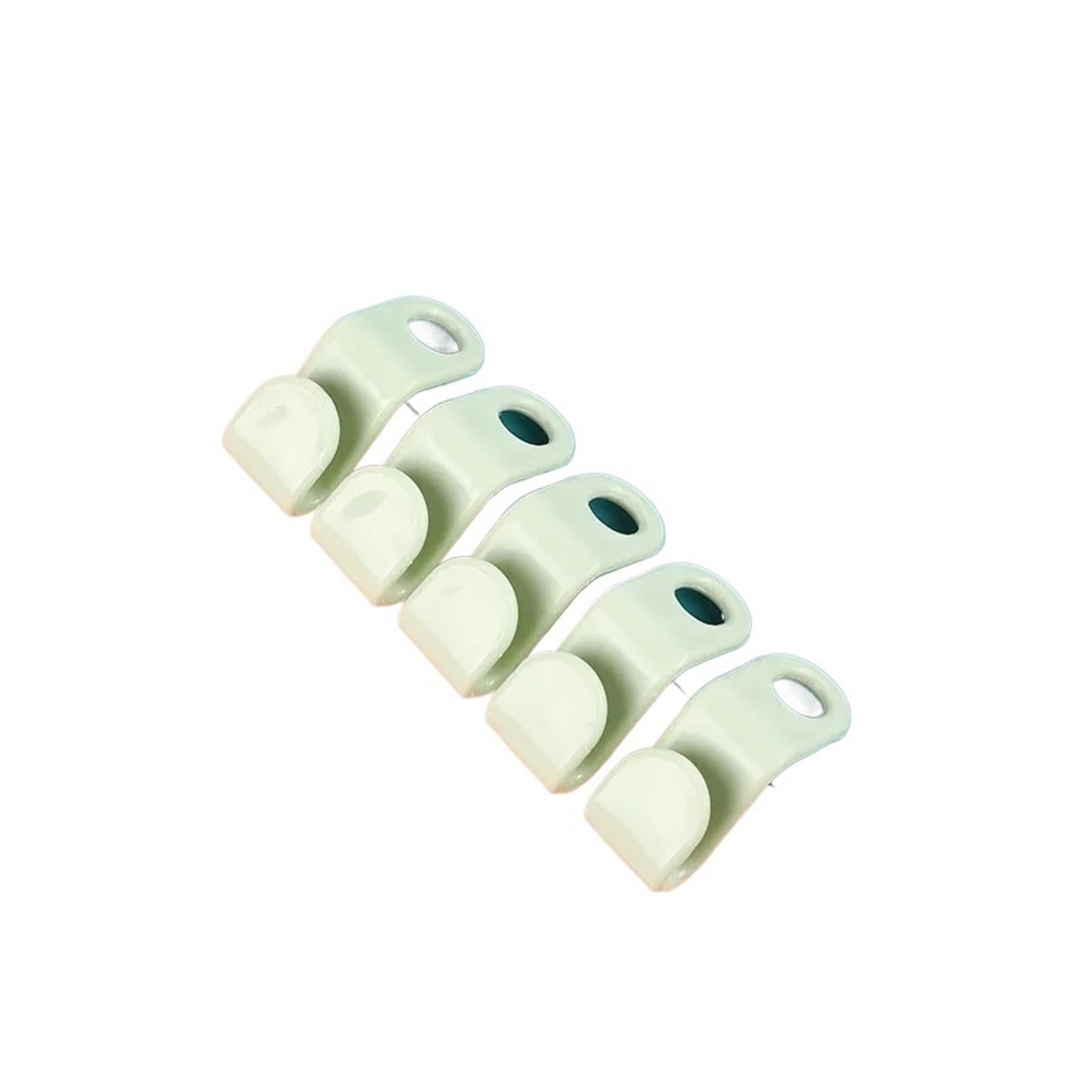 Hangers for Clothes Space Savers 120Pcs-Clothes Hanger Connector Hooks, Cascading Clothes Hangers for Heavy Duty Space Saving Connection(Green couple)