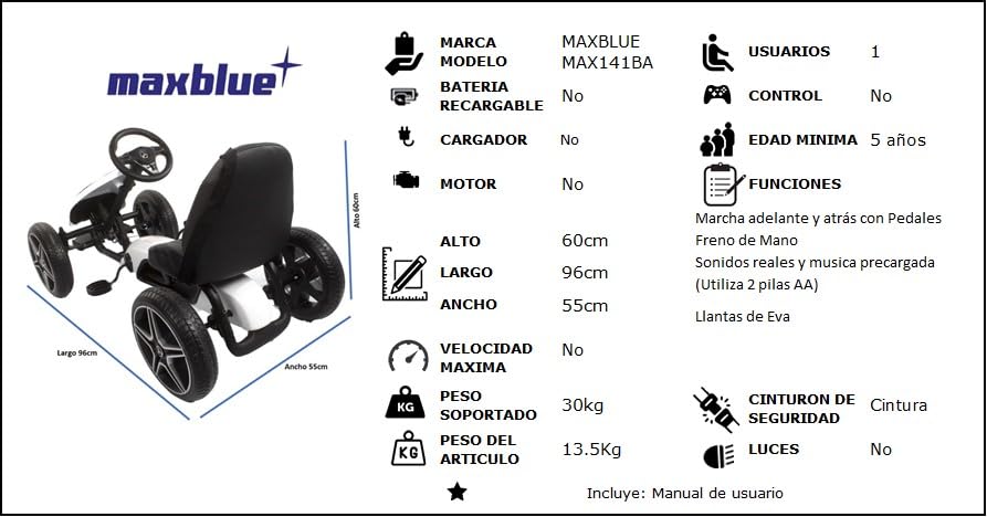 La Mejor review de Karts pedales favoritos de las personas. 18 Imagen adicional