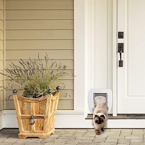 HIDROSIL Magnetic Key Pet Door for Cat and Dog, Upgraded Interior and Exterior Pet Screen Door with 2 Auto-Sensing Keys… - Image 5