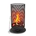 Produktbild BBQ Collection Feuertonne mit Funkenschutz - Feuerkorb 44,5 x 72,5 cm - Terassenofen mit Schürhaken - Feuerstelle Outdoor für Garten und Terrasse - Terrassenfeuer - Karbonstahl