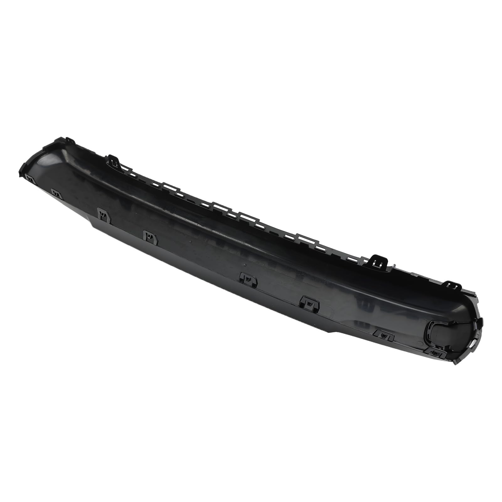 Topteng Topeng Cache de Plaque d'immatriculation Avant Noir Brillant 51117337791 pour Mini F55 F56 F57 Cooper JCW