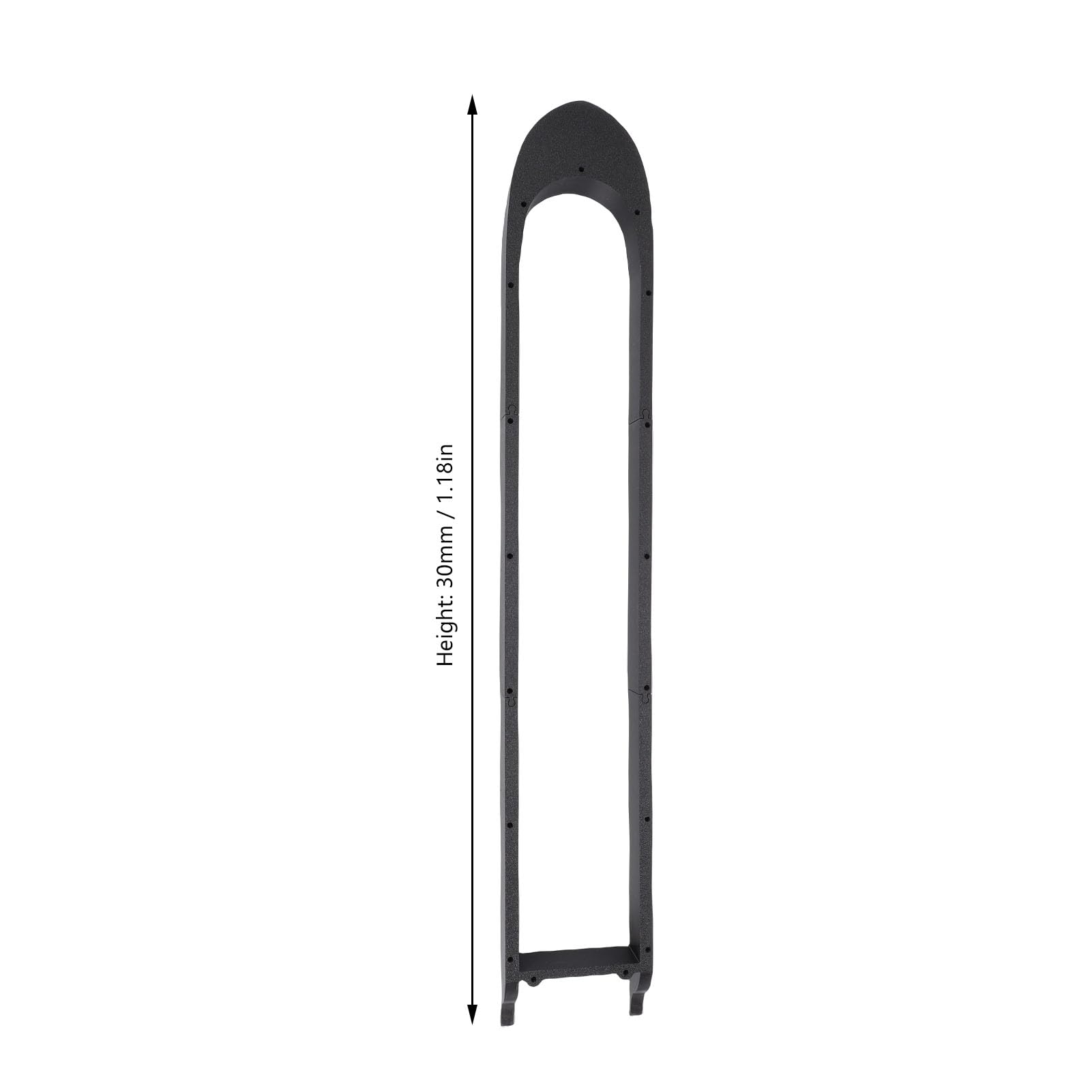 GOWENIC Capacité de Batterie Améliorée Compartiment de Batterie de Scooter Booster de Hauteur 30 Mm pour M365, Matériau Fiable pour Une Utilisation à Long Terme