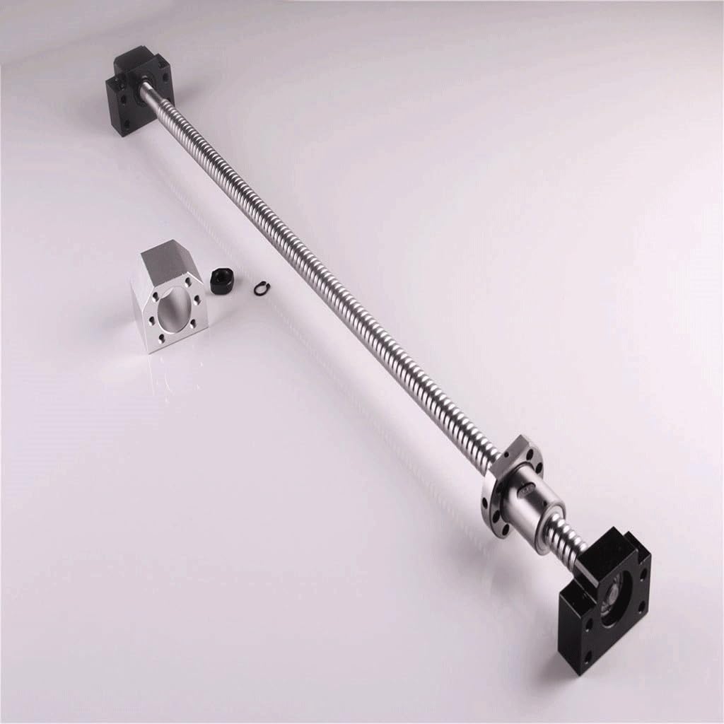 Śruba Kulowa SFU1605 Śruba Kulowa RM 1605 Obrobiona Końcówka Obudowa Nakrętki Kulowej CNC, Do Drukarek 3D Sprzęt Automatyki Przemysłowej(700mm)
