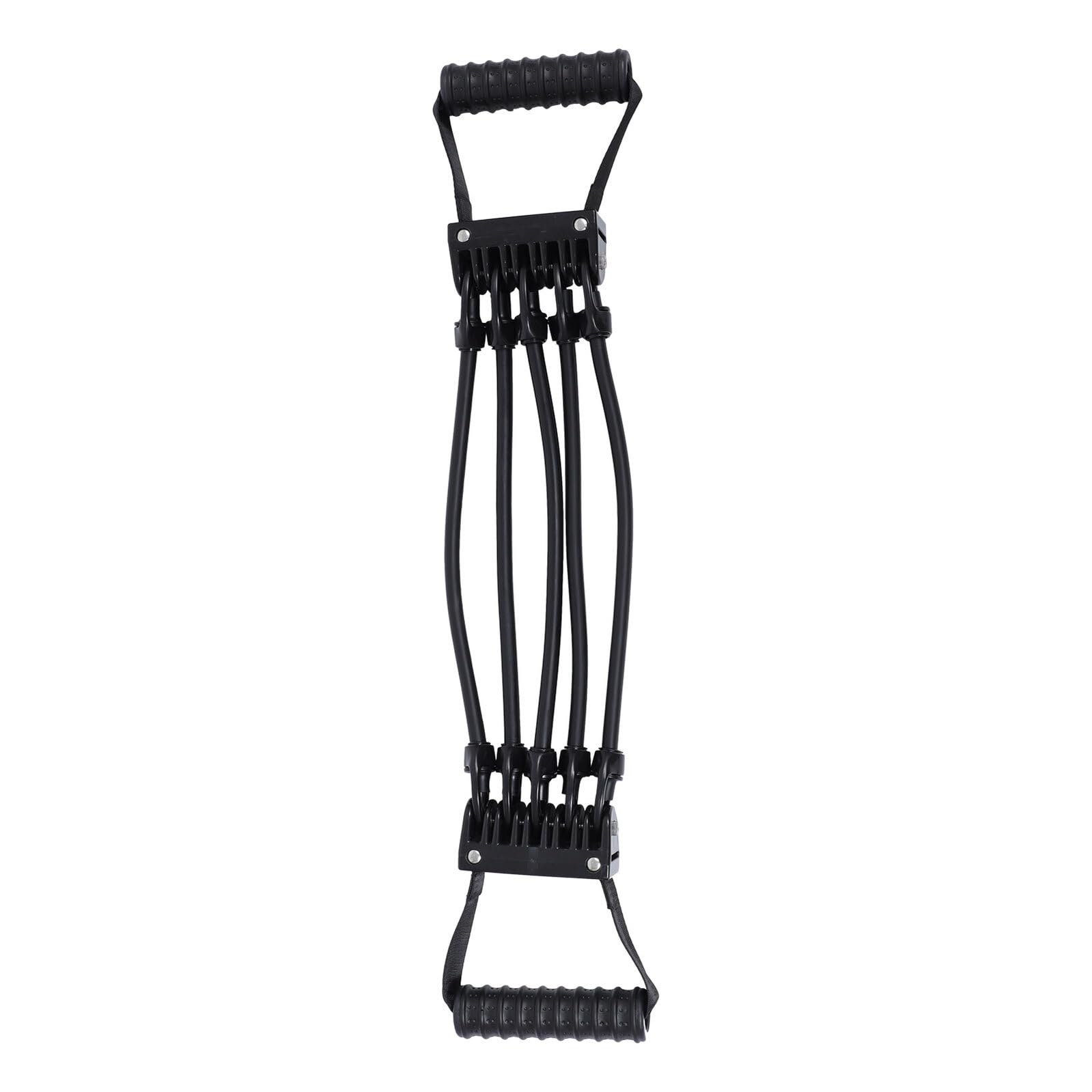 Espansore per Petto Nero, Attrezzo Fitness Professionale 1 Pezzo | Super Elasticità per Allenamento, Lattice e Plastica, Adatto a Professionisti e Gestione Carico
