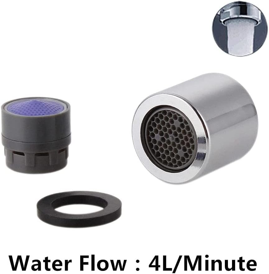 Water Saving Faucet Aerator 18MM Female Thread 4-6L Nozzle Aerator Filter (Color : 18female-4l)