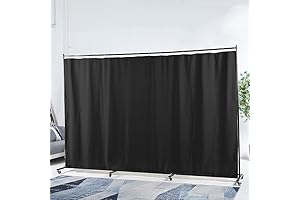 7ft Room Divider Brings Privacy and Versatility