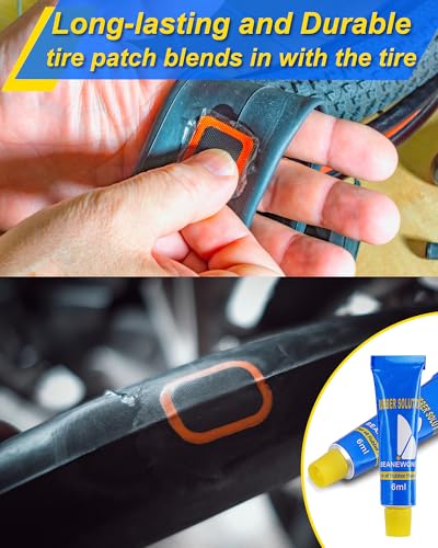 Kit de Reparación de Neumáticos para Bicicleta Beanewone BEA2025-TK06 - Set de 8 Tubos de Pegamento Vulcanizante de 6ml con Caja Portátil miniatura 4